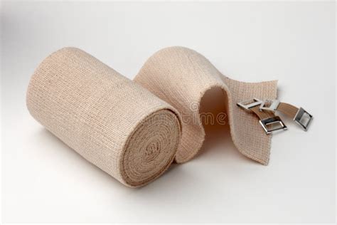 Unrolled Ace Bandage Royalty Free Stock Images - Image: 12197199