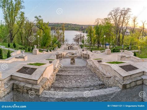 CHISINAU, MOLDOVA - March 24, 2019: Chisinau, Moldova - Scara ...