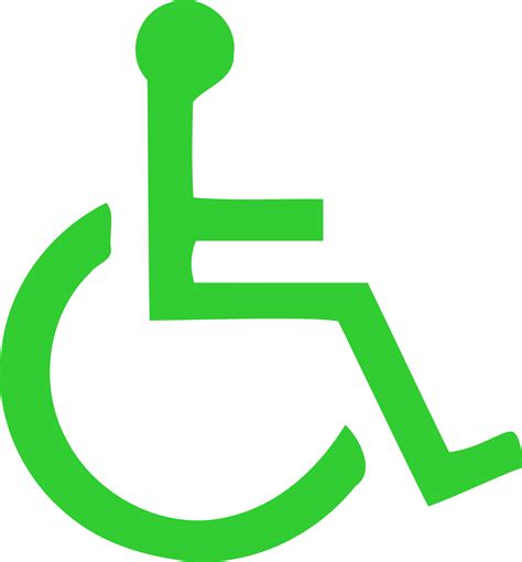 Clipart - wheelchair symbol