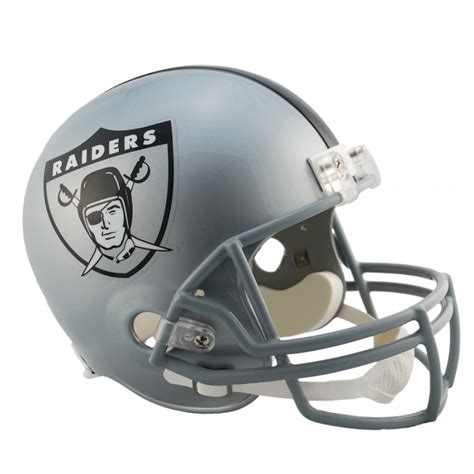 Riddell NFL Los Angeles Raiders 1963 Throwback Replica Vsr4 Full Size ...