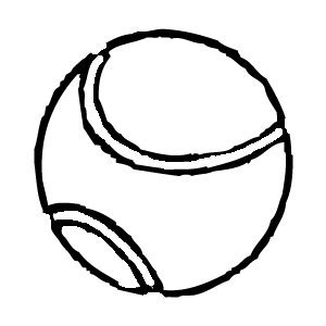 Tennis Ball Drawing - ClipArt Best