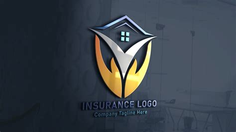 Finance & Insurance Logo Design Free Template – GraphicsFamily