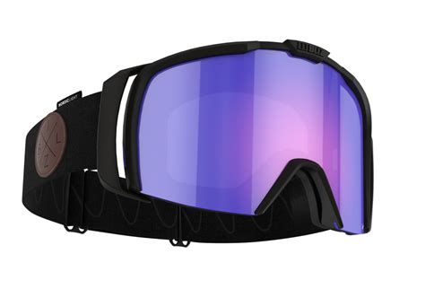 Bliz Nova ski goggles - black w/ begonia blue Nordic Light cat.2 lens ...