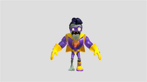 Plants vs Zombies: GW2 - Super Brainz - Download Free 3D model by ...