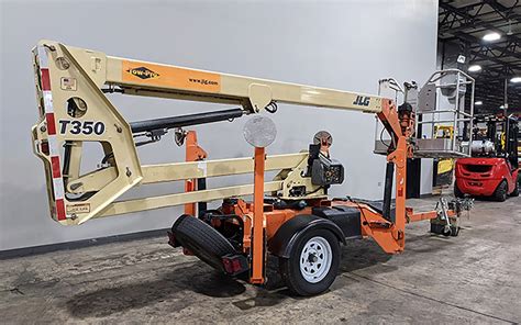 2014 JLG T350 TOWABLE BOOM LIFT AERIAL LIFT 35' REACH ELECTRIC 4WD ...