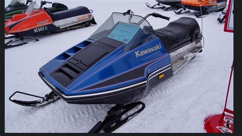 Pin by Rich on Kawasaki | Vintage sled, Snowmobile, Sled