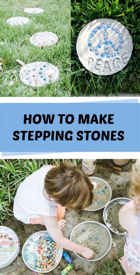 How to Make DIY Concrete Stepping Stones - C.R.A.F.T.