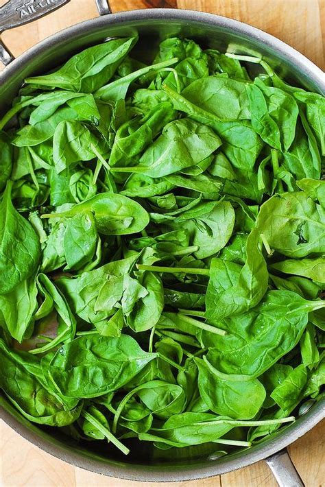 How to Cook Fresh Spinach | Fresh spinach recipes, Cook fresh spinach ...