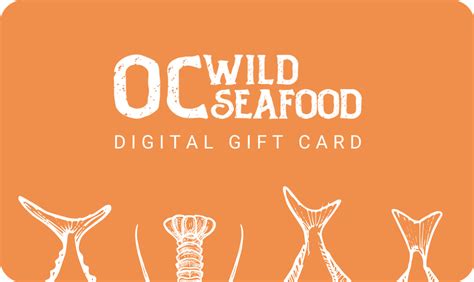 Fresh Seafood Gift Card | OC Wild Seafood