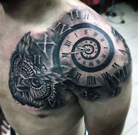 Cool Clock Tattoos On Man Modern Tattoo Designs, Best Tattoo Designs, Tattoo Designs For Women ...