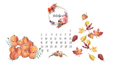 October Wallpaper Backgrounds (63+ images)