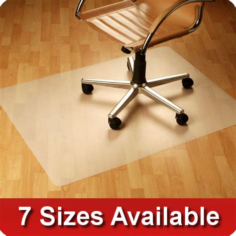 Office Chair Mat * Hard Wood Floor Protector * PVC/Vinyl FREE! * Computer Mat | eBay