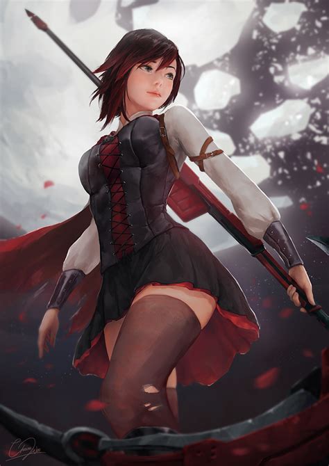 ArtStation - Ruby (Volume 5) - RWBY