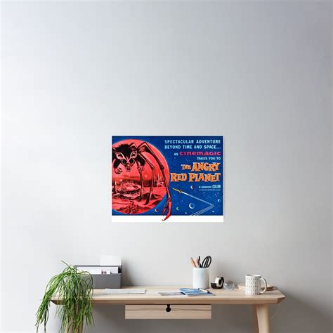 "The Angry Red Planet" Poster for Sale by RobinSSS | Redbubble