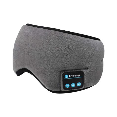 Bluetooth Sleeping Eye Mask Headphones Blindfold Music Sleep Eye Shade ...