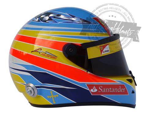 Fernando Alonso 2011 F1 Replica Helmet Scale 1:1 – All Racing Helmets