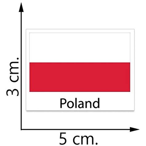 Poland Flag Temporary Tattoos Sticker Body Tattoo | Poland flag ...