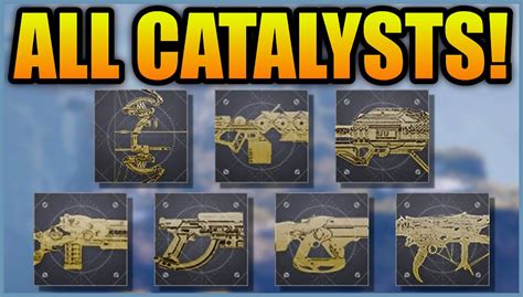 How to earn Exotic Catalysts in Destiny 2