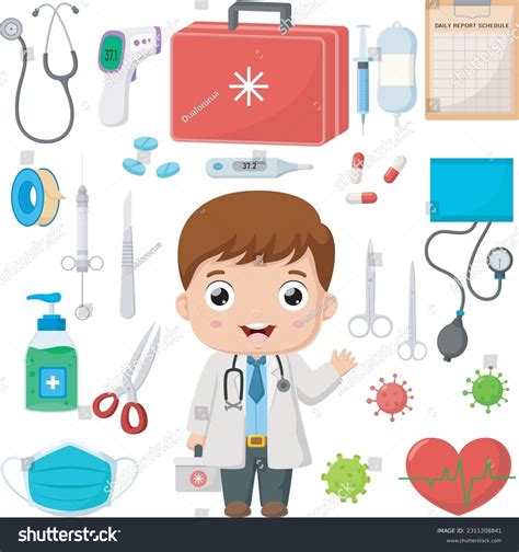 Doctor Tools Clip Art