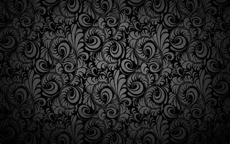 Dark Vintage Pattern Wallpaper Desktop Backgro #9767 Wallpaper ... Black Floral Wallpaper ...