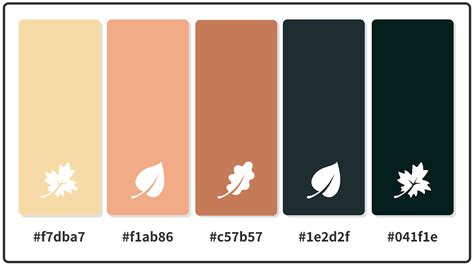 20+ Best Fall Color Palettes for 2021 – Avasta