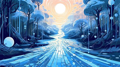 Premium AI Image | Enchanted Forest illustration