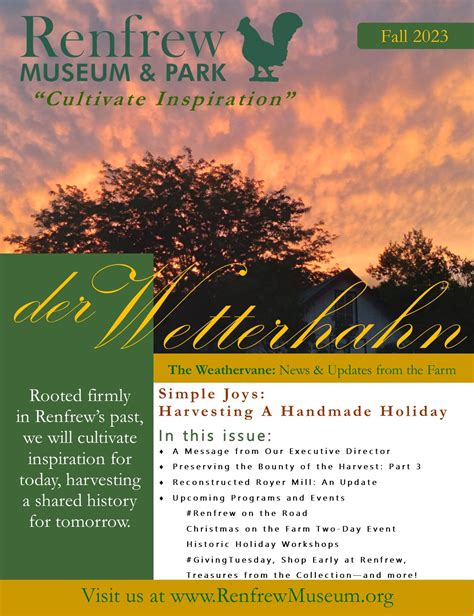 Renfrew Museum and Park – Cultivate Inspiration