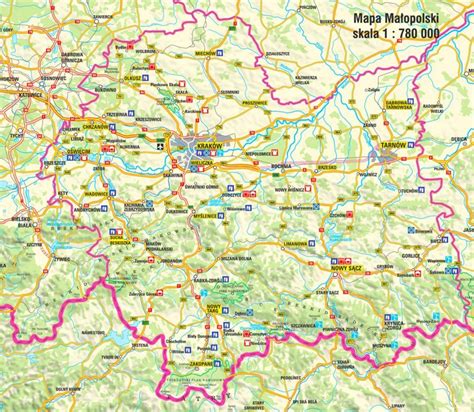 Lesser Poland Voivodeship Map - Ontheworldmap.com