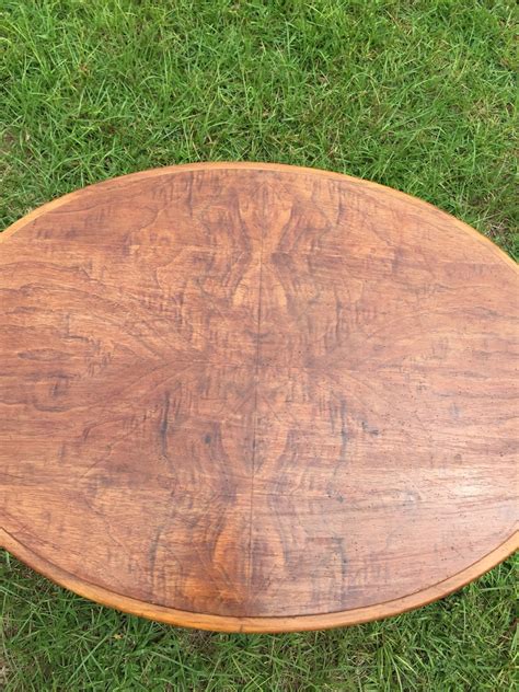 Vintage Side Table Wood Table End Table Bamboo Wood Table - Etsy