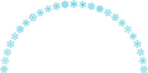 Snowflake border png transparent, Snowflake border png transparent ...