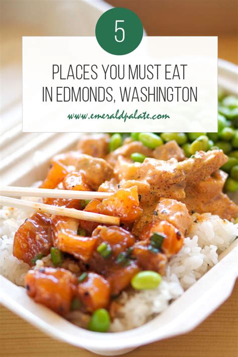 The Best Restaurants in Edmonds, WA | Cold meals, Lunch restaurants, Seattle food