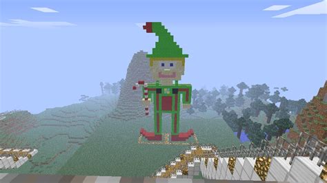 Pixel Art Elf Minecraft Map