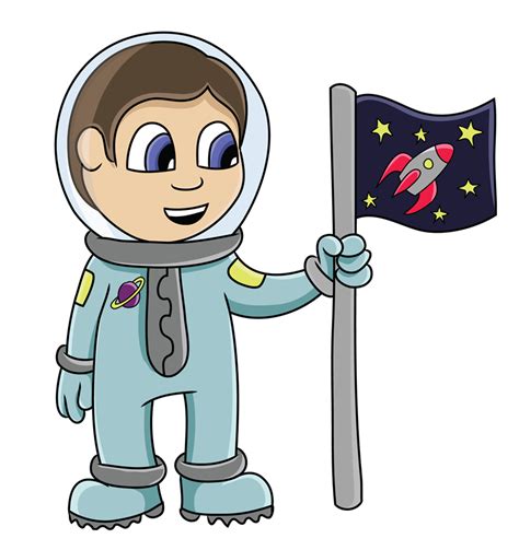 clipart astronaut - Clip Art Library