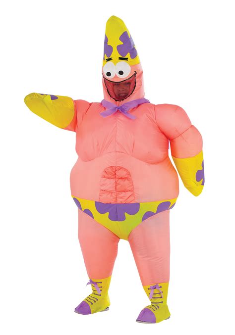 Adult Inflatable Patrick Star Movie Costume