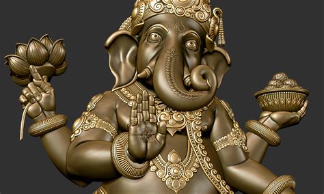 Modello 3D Ganesh - TurboSquid 948555