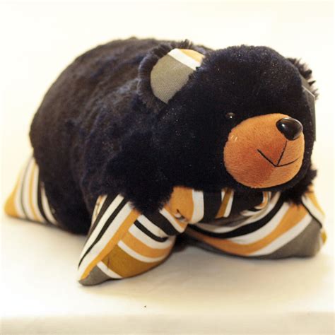 Plush Pillow Bear - Positively Pittsburgh