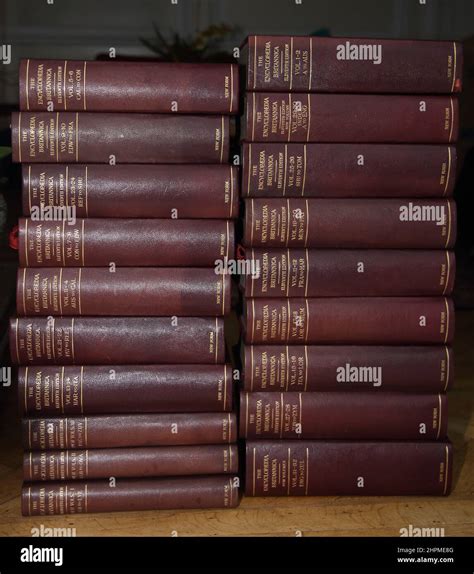 Volumes of Leather Bound Encyclopedia Britannica 11th Edition Series ...