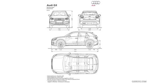 Audi Q2 | 2017MY | Dimensions