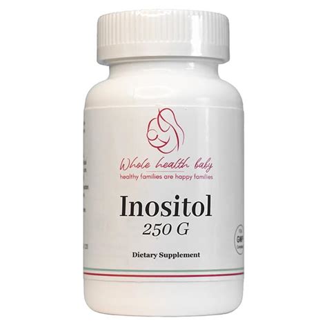 Inositol 250 Grams - Whole Health Baby