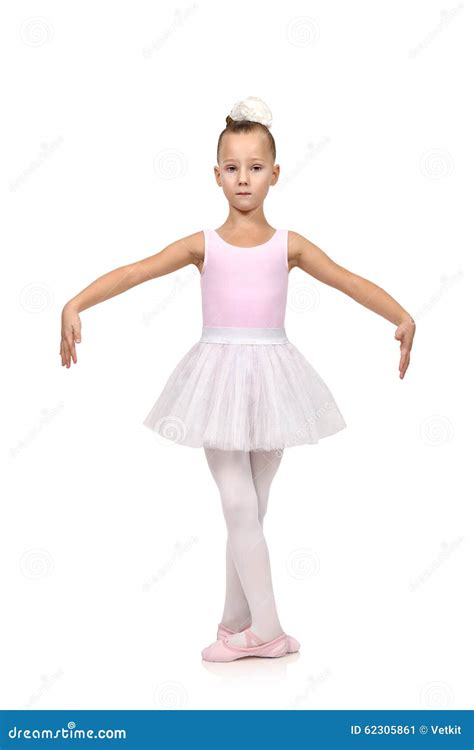 La niña baila ballet imagen de archivo. Imagen de ballet - 62305861