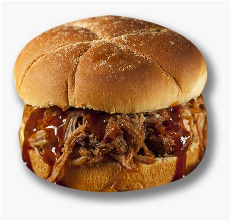 Pork Sandwich Png - Pulled Pork Sandwich Png, Transparent Png - kindpng