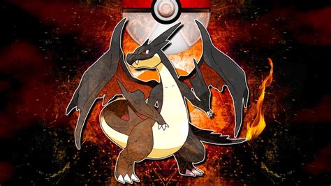 Shiny Mega Charizard Y Wallpaper