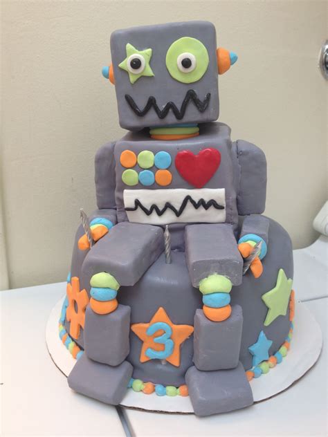 Robot Cake Images | Robot cake, Kids cake, Cake