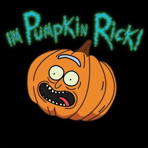 Rick and Morty x Pumpkin Rick Halloween Pumpkin Stencils, Halloween ...