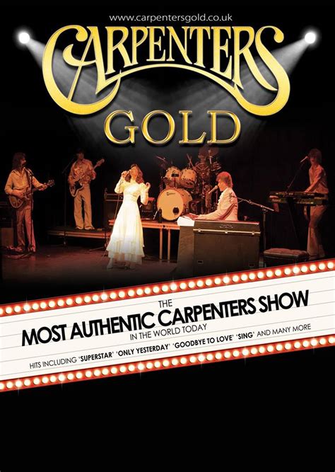 Carpenters Gold – Live in Concert - Chapel Arts