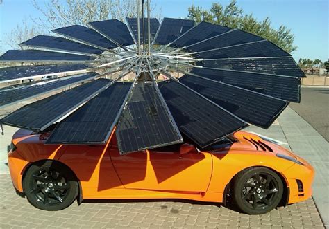 This flower-like solar panel is so light that you can use it to power ...