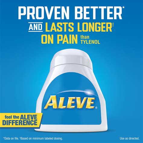 usa-angel.com. Aleve Pain Reliever Tablets Arthritis Cap 320 ct