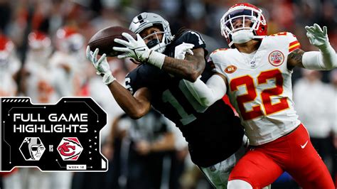 Raiders 2023 Week 12 Highlights vs. Chiefs | Full game highlights from ...