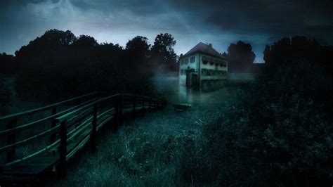 Horror House Dark Background HD Dark Wallpapers | HD Wallpapers | ID #71252