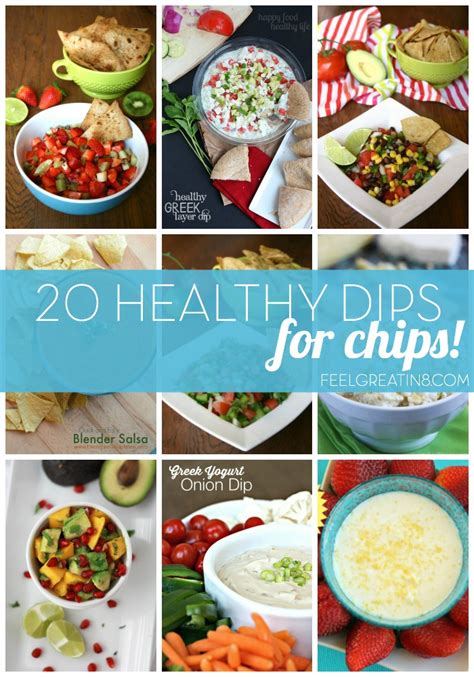 20 Healthy Chip Dip Recipes - Feel Great in 8 Blog